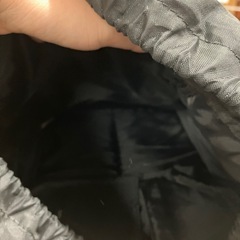 ☆値下げ☆H2506-282 デニムリュック 巾着リュック 色あせあり 一部チャックないですの画像