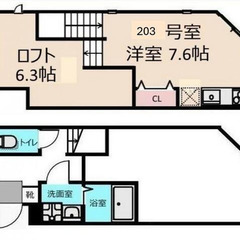 😇審査トースくん😇敷礼0円 🌈 夜職/自営業/金融ブラック→審査通します❗️  東武伊勢崎・大師線 越谷駅 徒歩11分❗️越谷市越ヶ谷本町 6番2-1号 ❗️AT51082 - 越谷市
