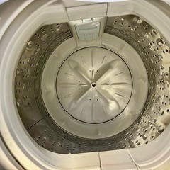 【現状でのお渡し・初期保証なし】🎵2014年製 HITACHI全自動電気洗濯機5Kgの画像