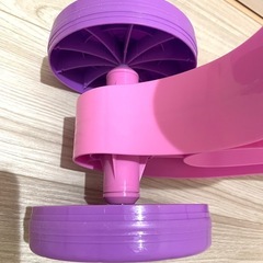 キッズバイク　室内バイク ピンクの画像