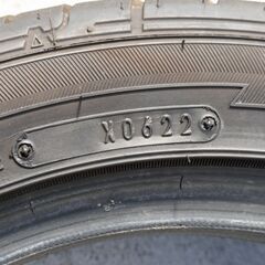 貴重深溝グッドイヤー２０２２年製夏タイヤ１６５／５５Ｒ１４　４本セット