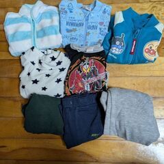 男の子用　冬服100cm　記名あり