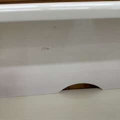 ★リユースのサカイ高崎店★TJ11915  学習机 ピンク/白 H72.5×D77×W100 クリーニング済みの画像