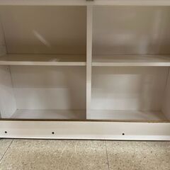 ★リユースのサカイ高崎店★TJ11915  学習机 ピンク/白 H72.5×D77×W100 クリーニング済みの画像