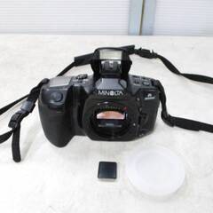 フィルムカメラ　1眼レフ　＆　レンズ　2本セット　MINOLTA/α-303si＆SIGMA/AF ZOOMLENS カメラバッグ付き　説明書付き　ミノルタ　シグマの画像