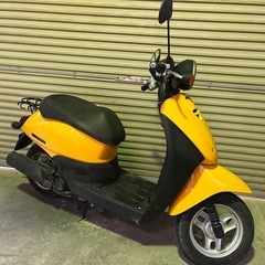 【商談中】美品 実働 BT新品 バリ溝 ホンダ AF67 トゥデイ 4スト バイク 原付 スクーター イエローの画像
