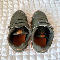 ニューバランス newbalance 500 キッズ ベビー シューズ 靴 保育園 14.5の画像