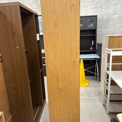 ★リユースのサカイ高崎店★TJ11917  棚 茶 H178.5×D29.5×W59.5 クリーニング済みの画像