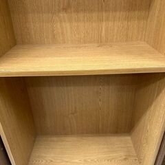 ★リユースのサカイ高崎店★TJ11917  棚 茶 H178.5×D29.5×W59.5 クリーニング済みの画像