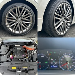 トヨタ クラウン ハイブリッド アスリートS 車検日令和8年3月まで 平成25年 パール白の画像