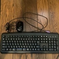 PS2キーボードと光学マウス