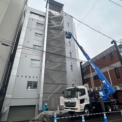 高所作業車　除排雪