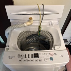 Hisense　洗濯機の画像