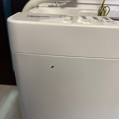 Hisense　洗濯機の画像