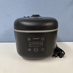 I661 🌈 2022年製の高年式♪ KOM 炊飯ジャー 3合炊き ⭐ 動作確認済 ⭐クリーニング済の画像