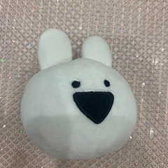 すこぶる動くうさぎ　　ボールチェーン付き