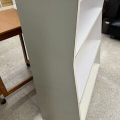 ★リユースのサカイ高崎店★TJ11921  本棚 白 H98.5×D36×W91 クリーニング済みの画像