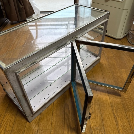 昭和　ガラスケース　駄菓子屋　陳列棚