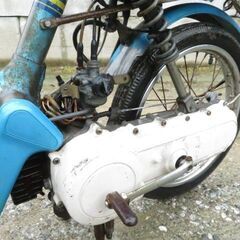 レストアベース/不動車　THE昭和の名車　ホンダ　ロードパル　NC50　圧縮〇/書有/キー無/欠品有の画像