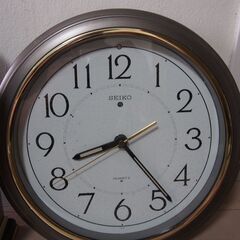 SEIKO　置時計　掛け時計　2点まとめ　動作品の画像