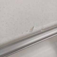 ★ジモティ割あり★ ユーアイ 食器棚 グレー H195×D45×W89 クリーニング済み TK5576の画像