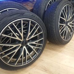 ◇HOT STUFF Precious アルミ４本・１９インチ８Ｊ×４３・２２５/４５Ｒ/１９◇の画像