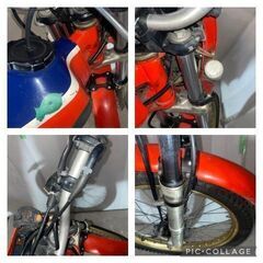 HONDA　TLR200　バイク　MD09型　部品取　レストアベース　＃2の画像