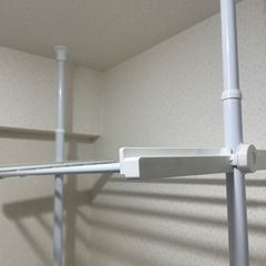 洗濯機上つっぱり棒ラック　ニトリ　定価4990円の画像