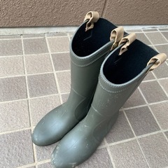 【取引中】レインブーツ　レディース　M