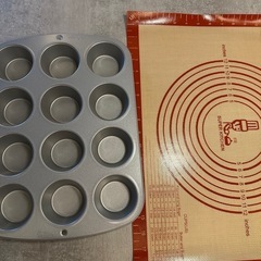 カップケーキ型　パンこね台