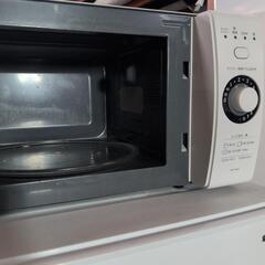 冷蔵庫　電子レンジ　シャープセットの画像