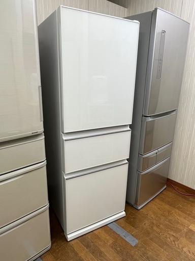 激安販売!! ガラスパネル 3ドア MITSUBISHI 330L 2020年 MR-DG33TE-W