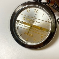 未使用　限定500個生産品　高輪ゲートウェイ駅開業記念の懐中時計の画像