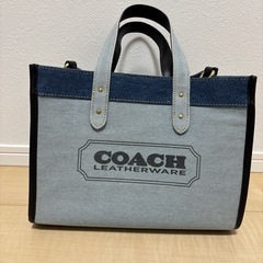 coach 中古　デニムバッグ