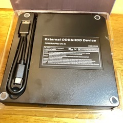 CD DYDドライブ外付けCD光学ドライブ USB3.0&Type−Cポート両用内蔵ケーブル8XDVDの画像