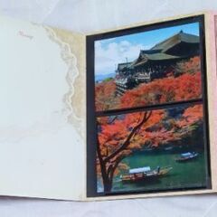 京都の写真　アルバムに入れてます。アルバムのまま立ててお飾り下さい。そのままの画像