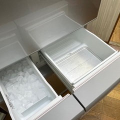 目玉商品!! 感謝の大特価!! 5ドア TOSHIBA 411L 2020年 GR-R41G(S) 棚板欠品ありの為激安販売!!の画像