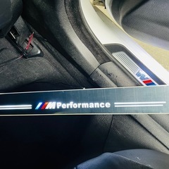 BMW 光るスカッフプレート　60センチ　2本