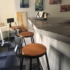 【在庫7脚】cafeチェア♡ ハイチェアの画像