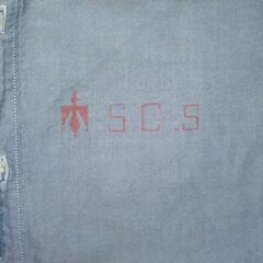 ブルー　シャツの画像