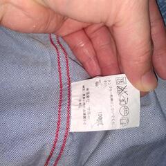 ブルー　シャツの画像