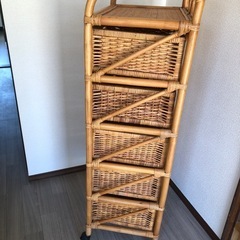 籐　チェストの画像