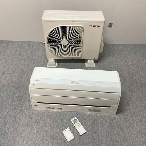 TOSHIBA 東芝 ルームエアコン 6畳 RAS-H221RT 2021年 リモコン付