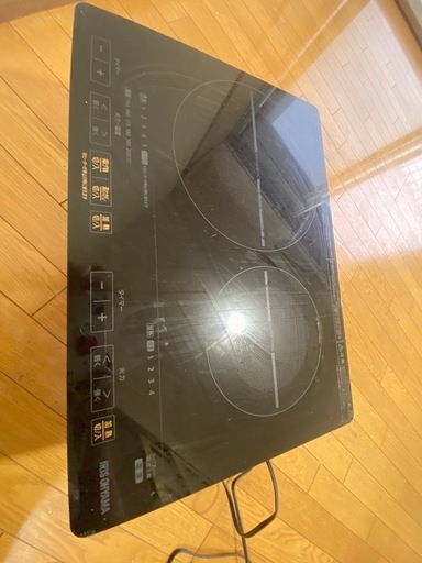 美品、去年購入★IRIS OHYAMAアイリスオーヤマ★IH★コンロ