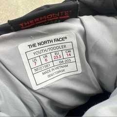 【TheNorthFace】キッズブーツの画像