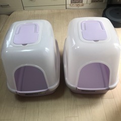 ★美品★猫用トイレ★リッチェル★ドーム型★コロル corole ...