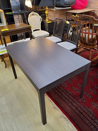 IKEA EKEDALENダイニングテーブル ダークブラウン伸長式テーブル 楽天市場】[IKEA/イケア/通販]EKEDALEN エーケダーレン 伸長式テーブル