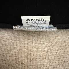 VESSEL ベッスル  車の座席用クッション ブラックの画像