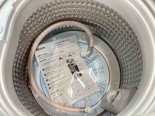 【取りに来られる方限定】　AQUA 全自動洗濯機　5.0kg 2022年製