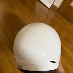 Araiラパイドネオ ホワイト 57-58cm おまけクリアシールド付き！！の画像